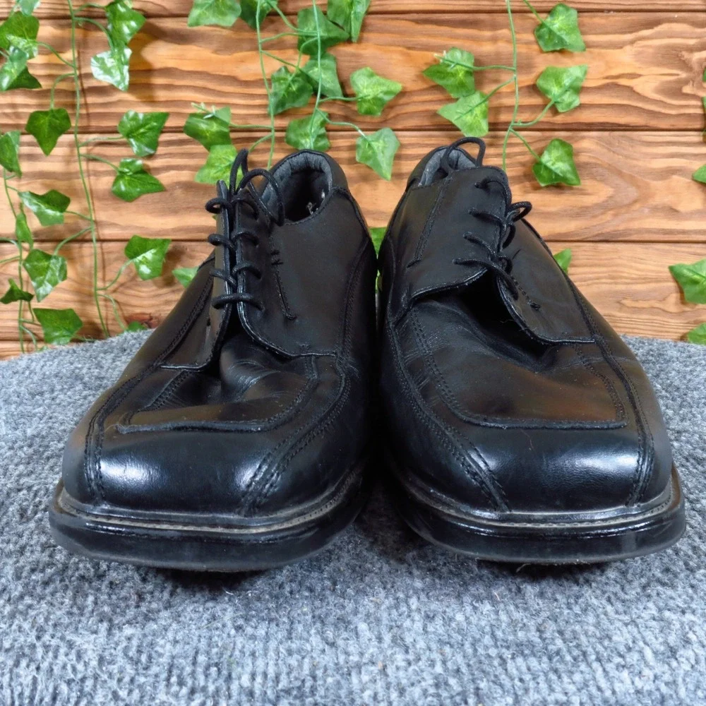 Dockers 090-3174 Mens Oxford Dress Shoe Sz 12M Formal Professional Black Leather
